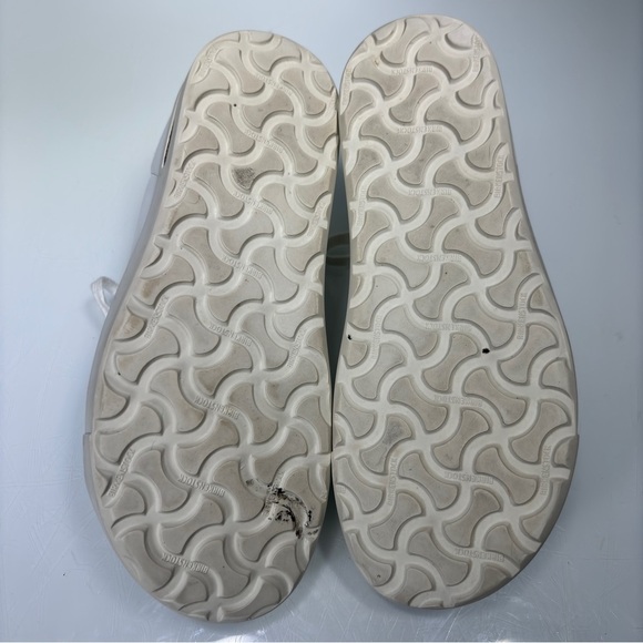 Birkenstock Bend White Leather Lace Up Sneaker White Size 36 - Picture 2 of 13